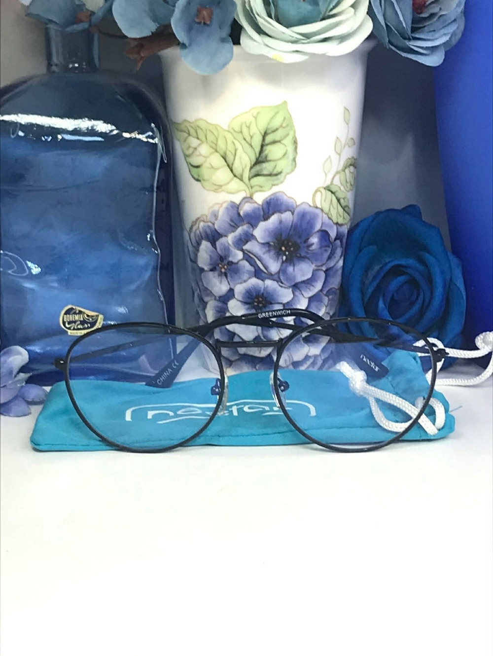 Nectar Greenwich Round Blue Light Glasses One Size Minimalist Retro Unisex *BNIB